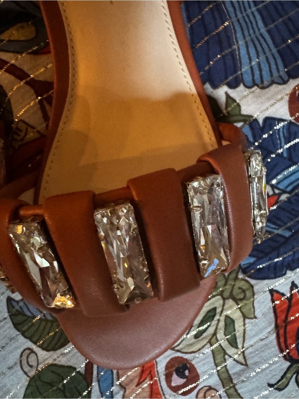 Jessica Simpson Ginger Cookie Italia Nappa Sandal - Picture 5 of 9